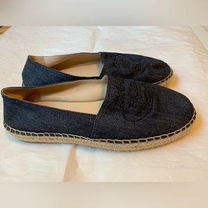 Prada espadrilles, Navy, size 8